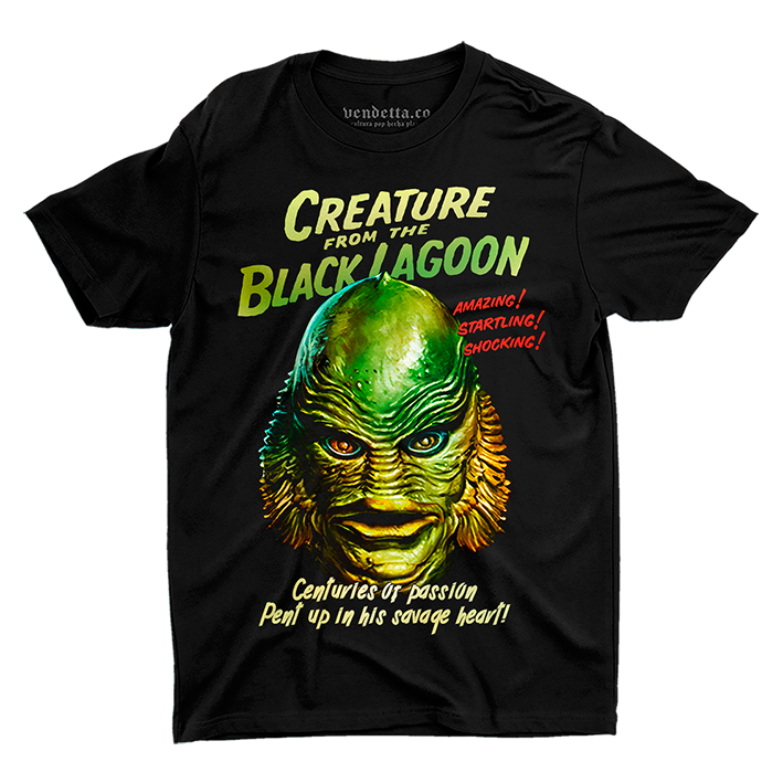 Playera Monstruo de la laguna - Black Lagoon creature