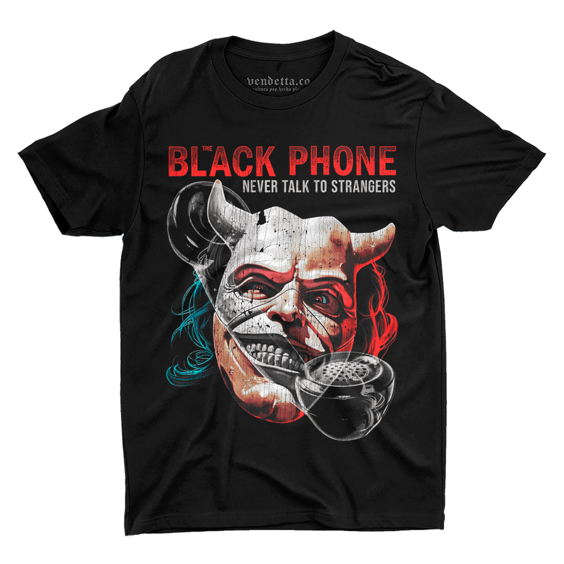 Playera The Black Phone - El Teléfono Negro | Vendetta Co