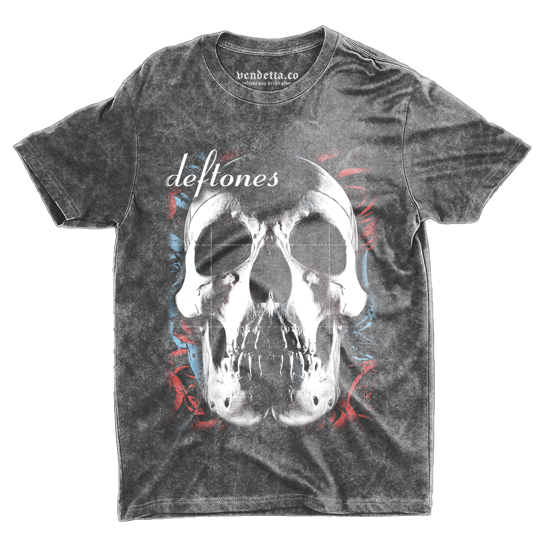 Playera Deftones Self Titled – Camiseta de deftones skull cráneo | Vendetta Co