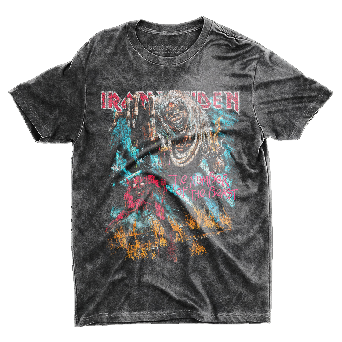 Playera Iron Maiden - Run to the Hills | Vendetta Co