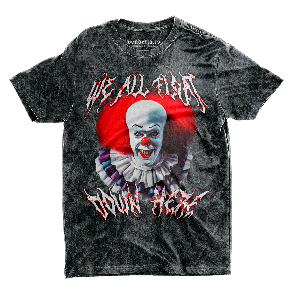 Playera It - Pennywise - Slasher rockstars