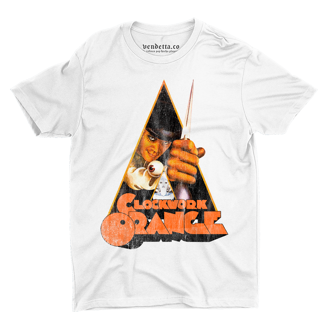 Playera La Naranja Mecánica - A Clockwork Orange | Vendetta Co