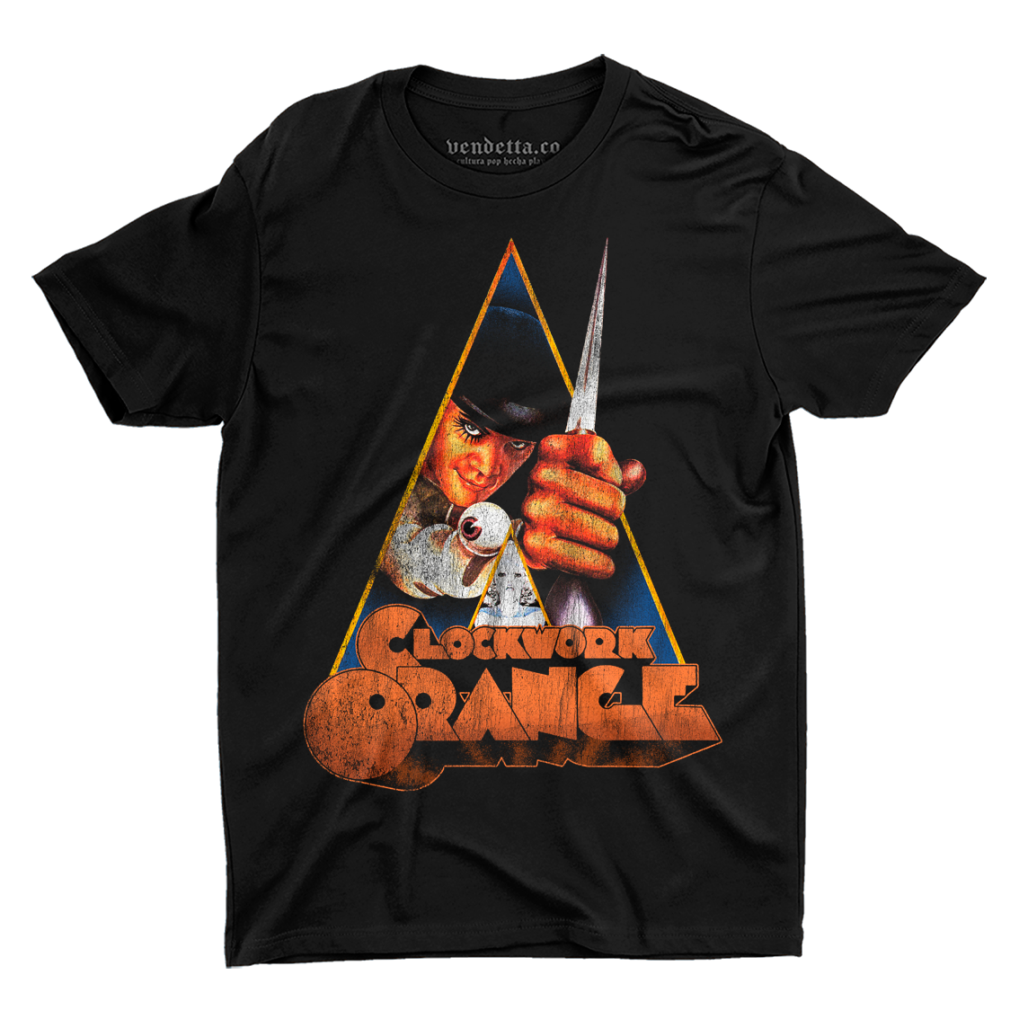 Playera La Naranja Mecánica - A Clockwork Orange | Vendetta Co