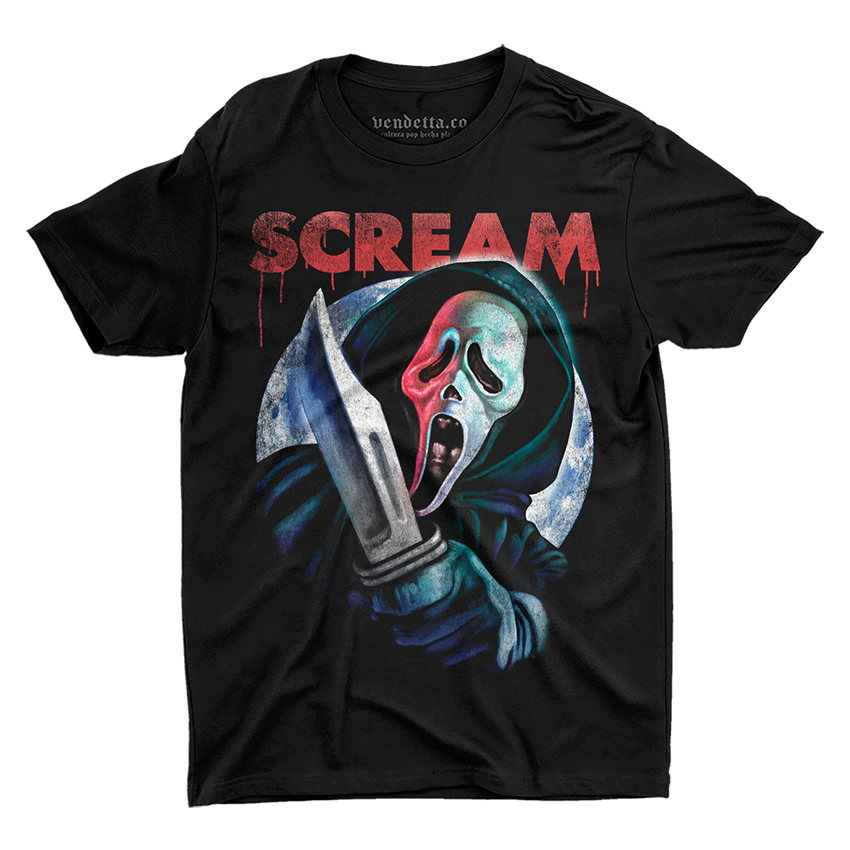 PLAYERA SCREAM GHOSTFACE - MOON