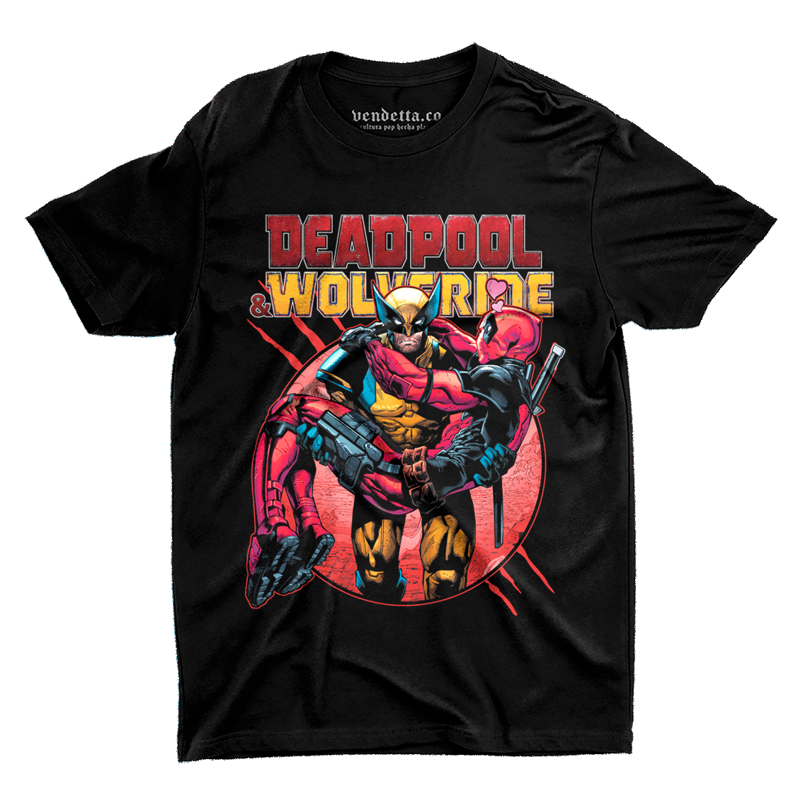 PLAYERA DEADPOOL WOLVERINE GOALS