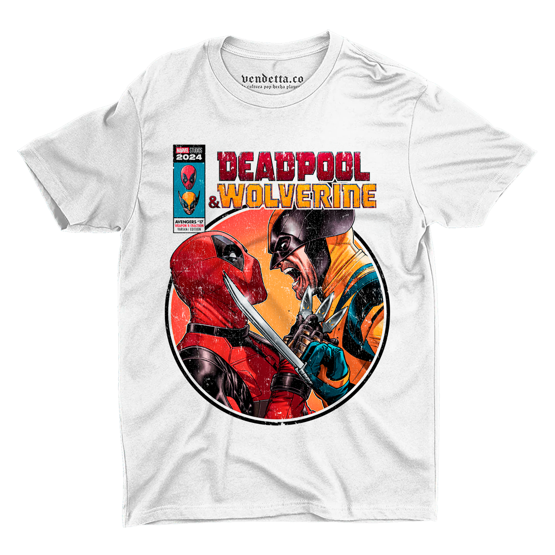 PLAYERA DEADPOOL x WOLVERINE COVER
