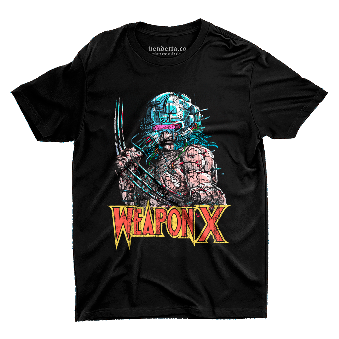PLAYERA WOLVERINE - WEAPON X