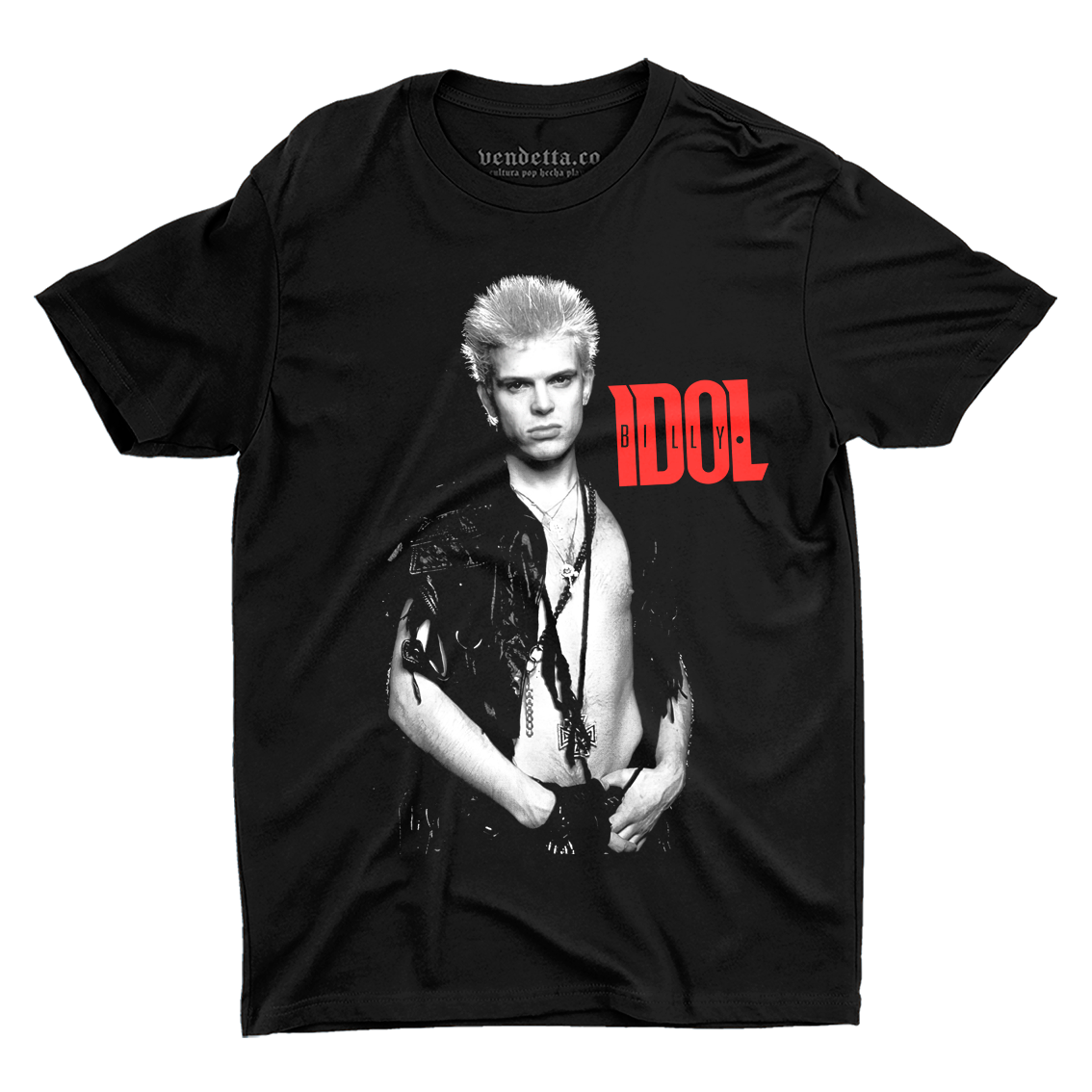 PLAYERA BILLY IDOL PHOTO Vendetta.co