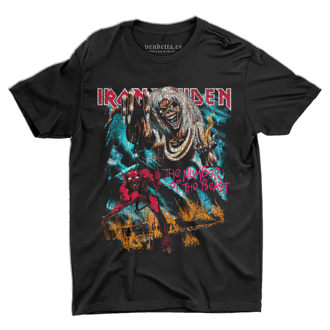 Playera Iron Maiden - Run to the Hills | Vendetta Co