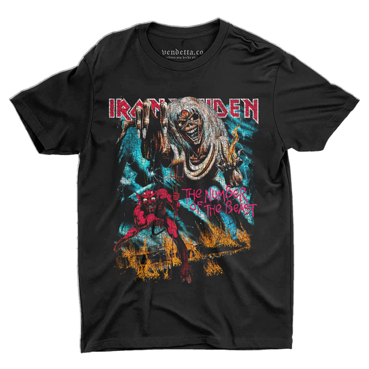 Playera Iron Maiden - Run to the Hills | Vendetta Co