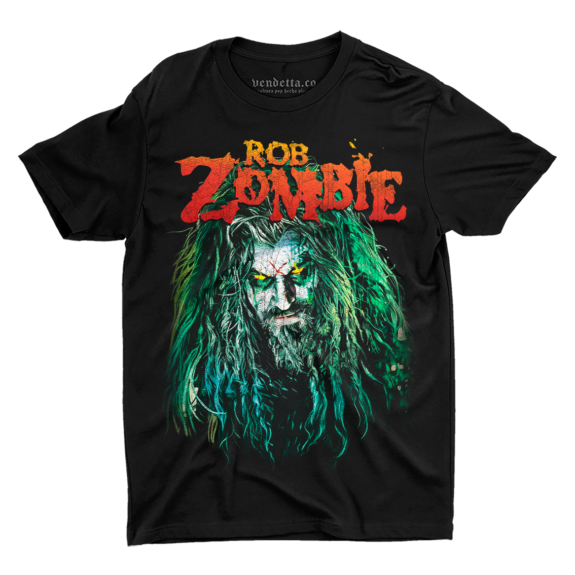 Playera Rob Zombie - Retrato Zombie | Vendetta Co