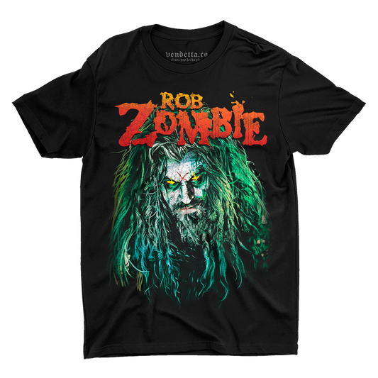 Playera Rob Zombie - Retrato Zombie | Vendetta Co
