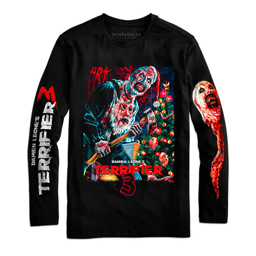Playera Terrifier 3 Arbol Navidad | Vendetta Co